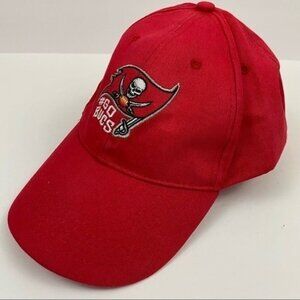 #GoBucs Tampa Bay Buccaneers Football Flag Red Hat Cap Raymond James Strapback